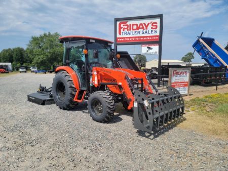 New 2026 Bad Boy 5055CS Tractor Shuttle Shift / 72  Grapple/ 6' HD Cutter