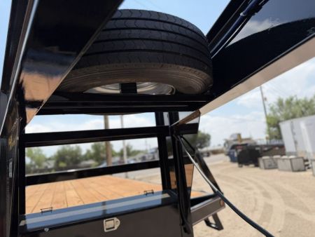New 2026 Diamond T 8.5-25 Tandem Dual Gooseneck Tilting Deckover Equipment Hauler 24K GVWR