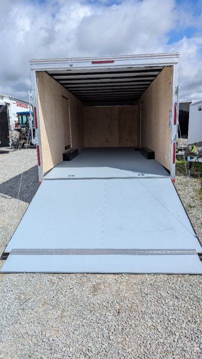 New 2026 Car Mate 8.5x24 HD Custom Car Hauler w/ Ramp Door