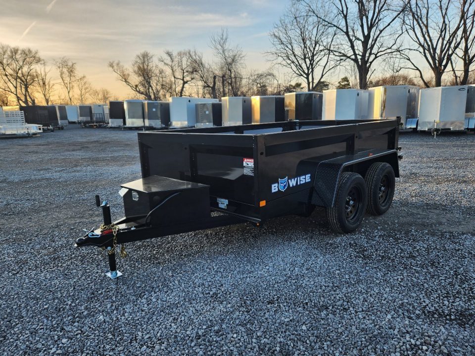New 2027 BWISE DT7 72x10 7K Tandem Axle Dump Trailer
