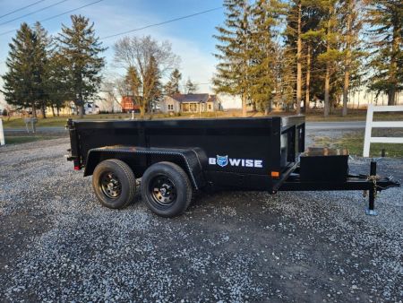 New 2027 BWISE DT7 72x10 7K Tandem Axle Dump Trailer