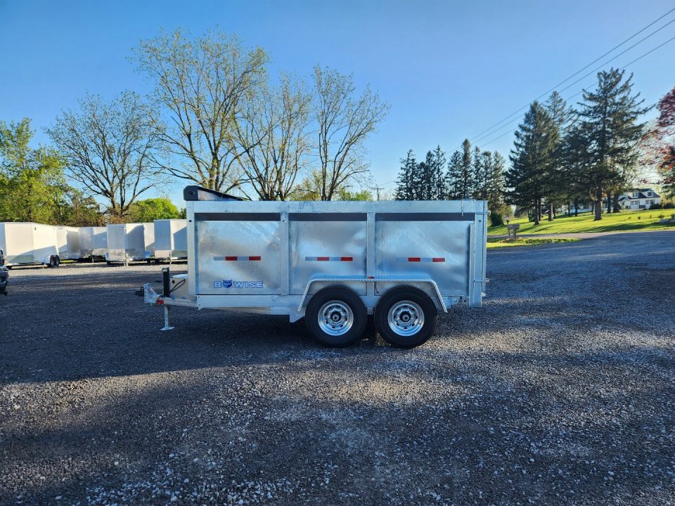 New 2027 BWISE DT12 81.5x12 12K Tandem Axle Dump Trailer