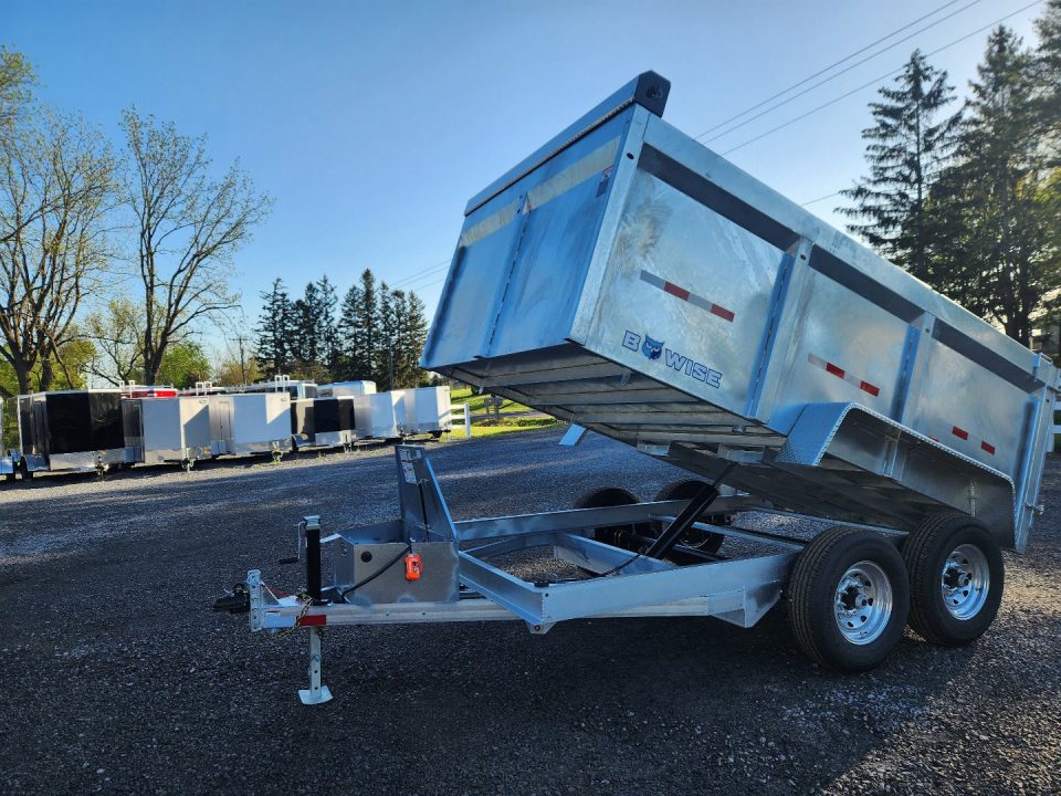 New 2027 BWISE DT12 81.5x12 12K Tandem Axle Dump Trailer