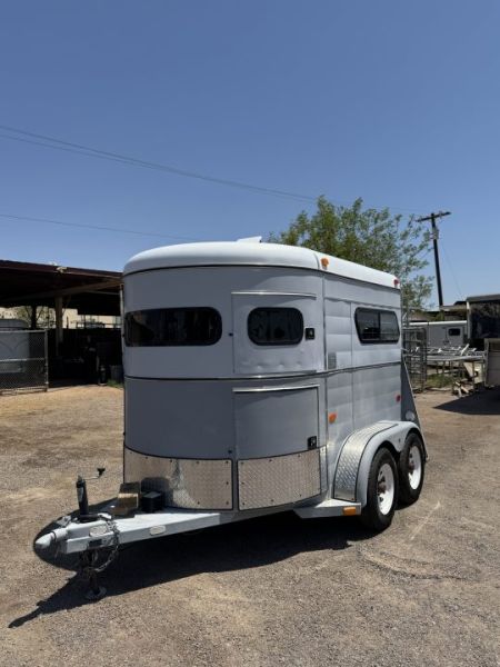 Used 1989 Charmac Trailers 2H STRAIGHT LOAD Horse Trailer