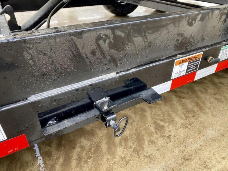 New 2024 Iron Bull 7x16+6' Gravity Tilt Equipment Trailer 14000# GVW TLB8322072