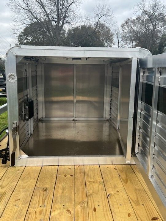 New 2026 Frontier Trailers Livestock Topper 2-Place SRDEW Stock / Stock Combo Trailer