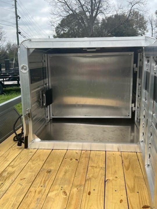 New 2026 Frontier Trailers Livestock Topper 2-Place SRDEW Stock / Stock Combo Trailer