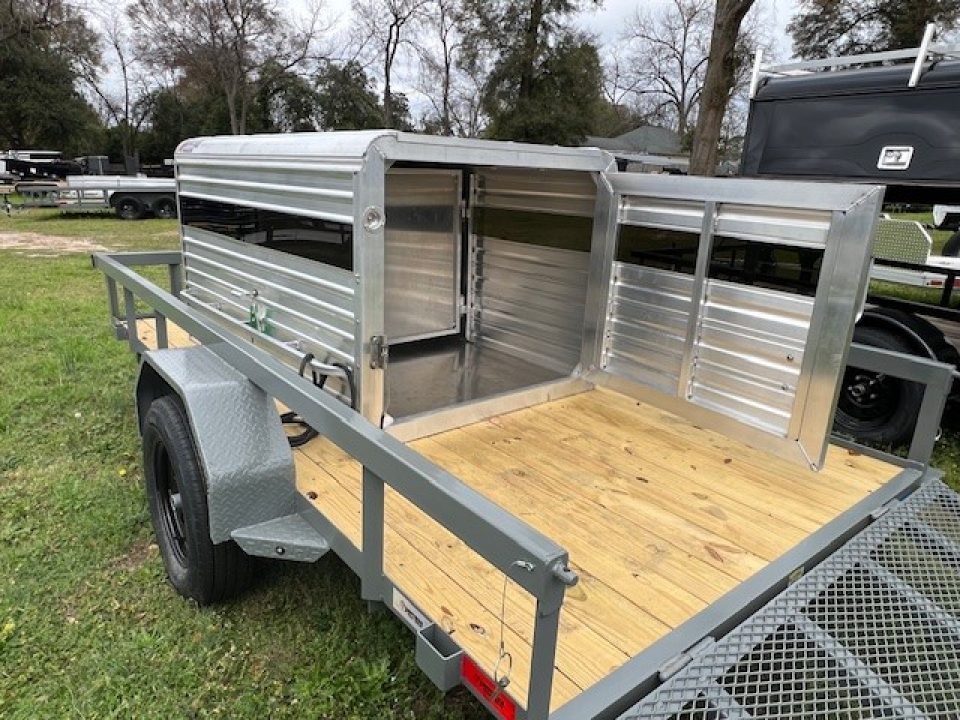 New 2026 Frontier Trailers Livestock Topper 2-Place SRDEW Stock / Stock Combo Trailer