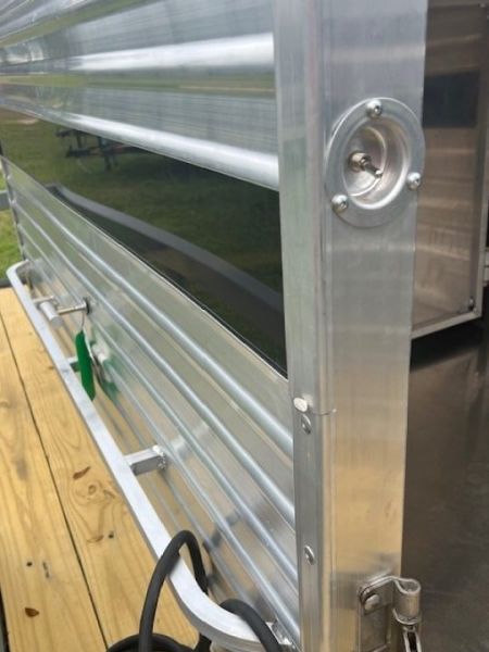 New 2026 Frontier Trailers Livestock Topper 2-Place SRDEW Stock / Stock Combo Trailer