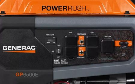 New 2025 Generac GP6500E Generator