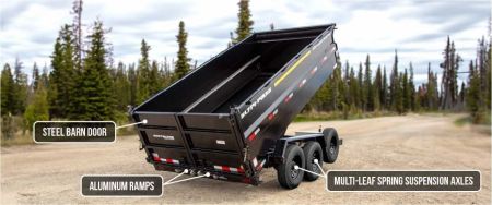 New 2026 Southland Trailers 7 X 14 HIGH SIDE Dump Trailer