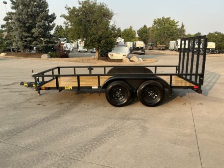 New 2027 Big Tex 60PI-6.5x14BK4RG2B Utility Trailer