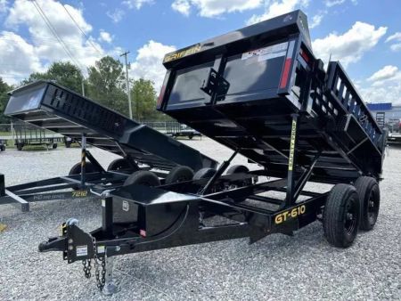New 2026 Griffin 6x10 GT7210 Dump Trailer