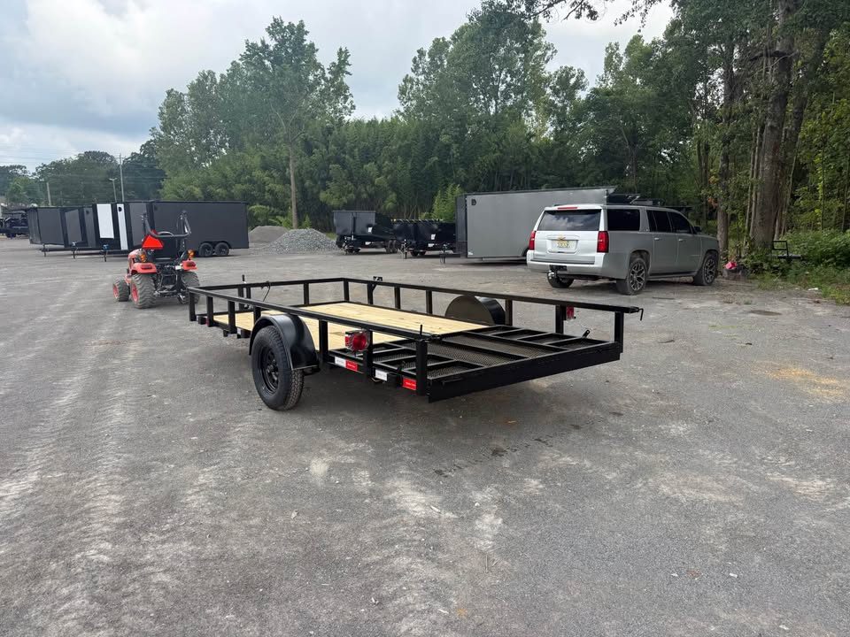 New 2026 Oak Ridge77x14SA Utility Trailer