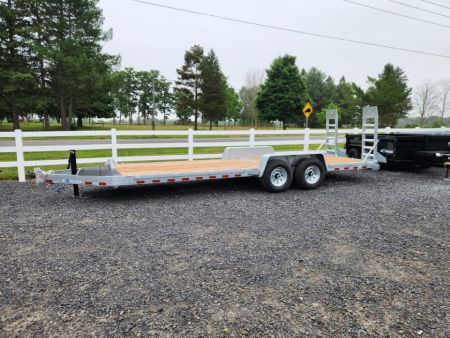 New 2027 BWISE EH14 82x22 14K Tandem Axle Equipment Trailer