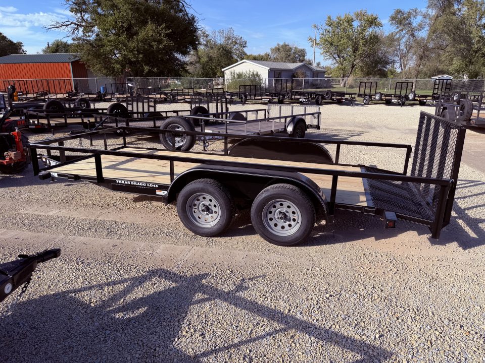 New 2027 Texas Bragg Trailers 16LD45 – 77'' x 16' Utility Trailer