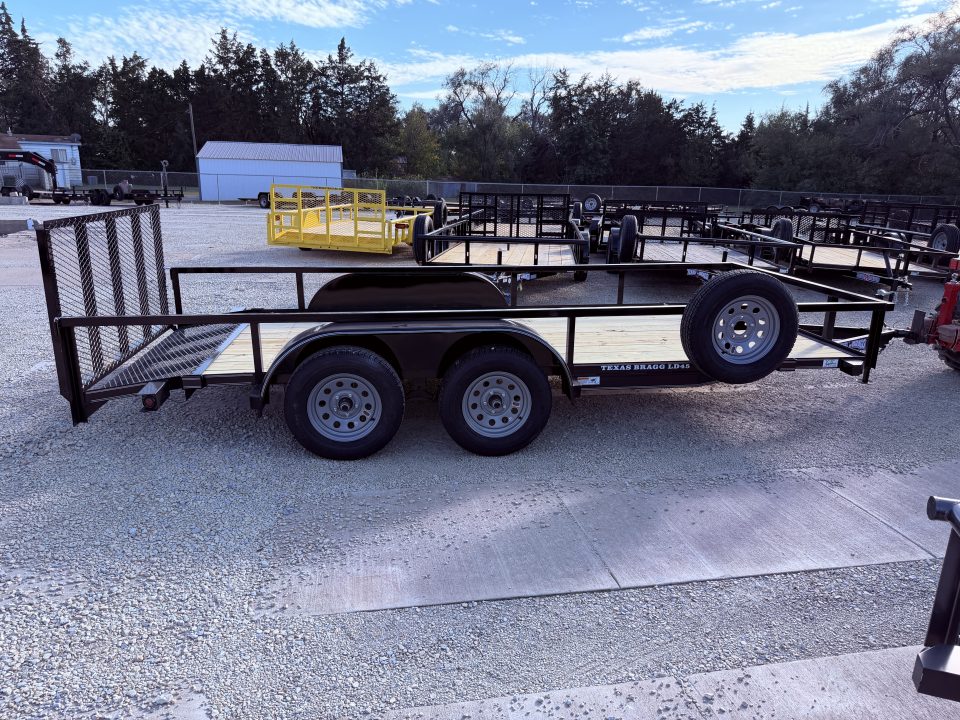 New 2027 Texas Bragg Trailers 16LD45 – 77'' x 16' Utility Trailer