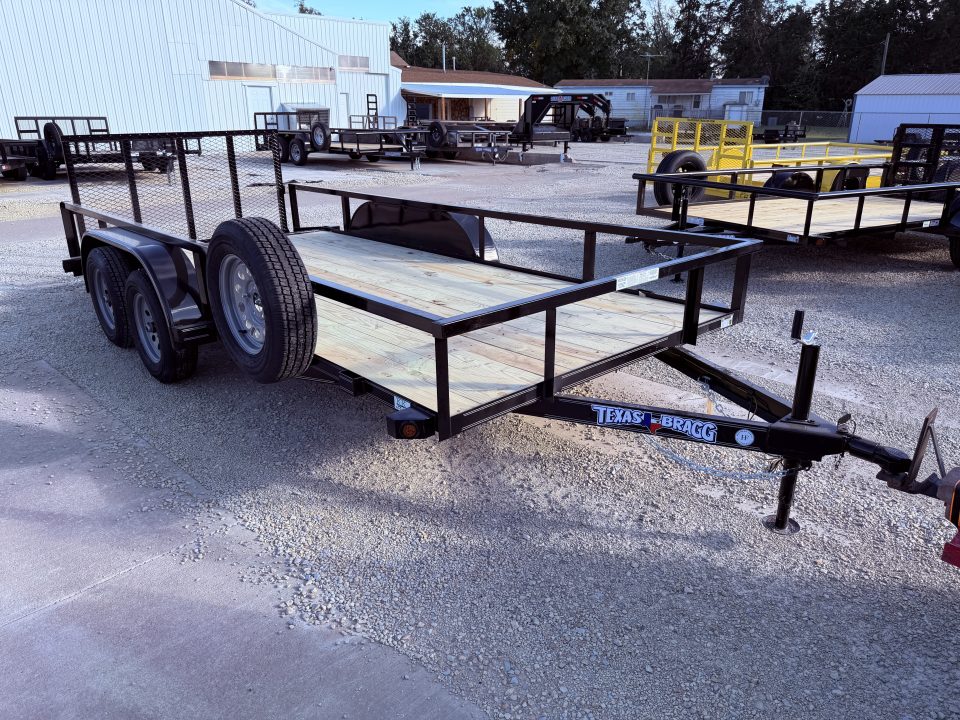 New 2027 Texas Bragg Trailers 16LD45 – 77'' x 16' Utility Trailer