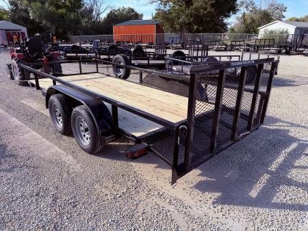 New 2027 Texas Bragg Trailers 16LD45 – 77'' x 16' Utility Trailer