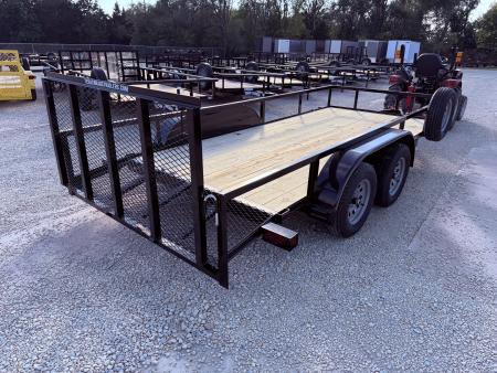 New 2027 Texas Bragg Trailers 16LD45 – 77'' x 16' Utility Trailer