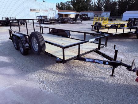 New 2027 Texas Bragg Trailers 16LD45 – 77'' x 16' Utility Trailer