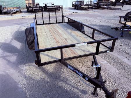 New 2027 Texas Bragg Trailers 16LD45 – 77'' x 16' Utility Trailer
