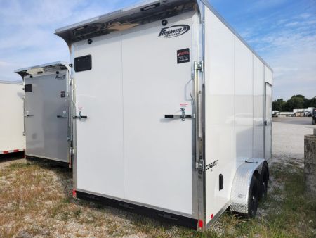 New 2026 Formula Trailers 7x16 Conquest SE V-Nose Cargo / Enclosed Trailer