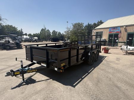 New 2027 Big Tex 70TV-7x16BK2B Utility Trailer