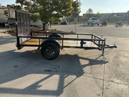 New 2027 Big Tex 30SA-5x10R1A-4PBK Utility Trailer