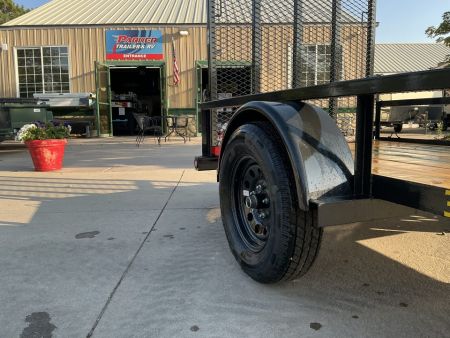 New 2027 Big Tex 30SA-5x10R1A-4PBK Utility Trailer