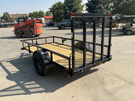 New 2027 Big Tex 30SA-5x10R1A-4PBK Utility Trailer