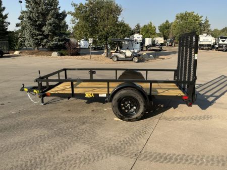 New 2027 Big Tex 30SA-5x10R1A-4PBK Utility Trailer