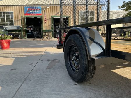 New 2027 Big Tex 30SA-5x10R1A-4PBK Utility Trailer