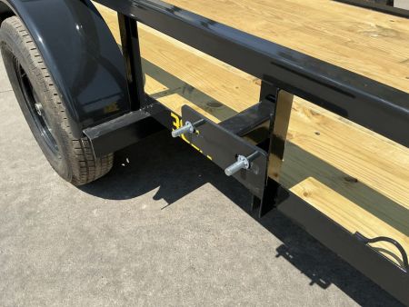 New 2027 Big Tex 30SA-5x8R1A-4PBK Utility Trailer