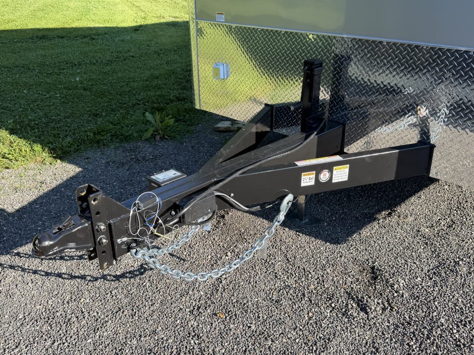 New 2026 Car Mate Trailers 8x22 Super Duty Enclosed Trailer - Silver Frost - Barn Doors w/ 110V PKG, Aluminum Work Bench / Cabinets (+ Additional Options) - 12,000# GVWR