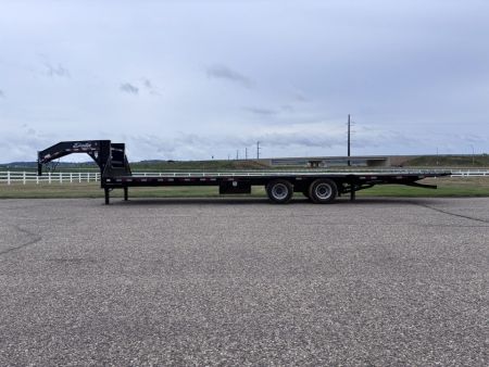New 2026 Delta Trailers 32' x 8'6  210HGN Flatbed Trailer