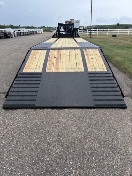 New 2026 Delta Trailers 32' x 8'6" 210HGN Flatbed Trailer