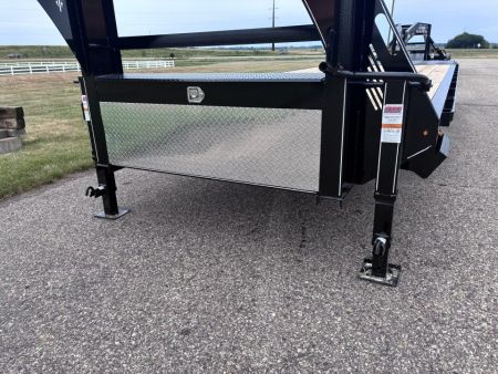 New 2026 Delta Trailers 25'x 8'6" 27GN Flatbed Trailer