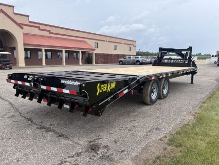 New 2026 Delta Trailers 25'x 8'6" 27GN Flatbed Trailer