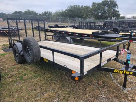 New 2027 Big Tex Trailers 35SA-12R1A-4PBK Utility Trailer