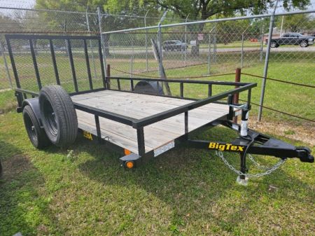 New 2027 Big Tex Trailers 35SA-12R1A-4PBK Utility Trailer