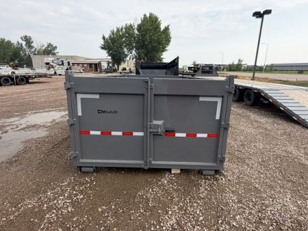 New 2026 Delco Trailers Roll-off bin 16' Dump Bin