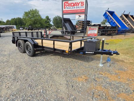 New 2027 Diamond C Trailers GTU235 14'x83  General Tandem Axle Utility Trailer