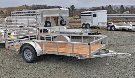 New 2027 LEGEND 6x10 Open Deluxe Utility Trailer