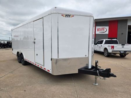 New 2027 H&H Trailers 8.5x22 HH Series Round Top V-Nose 14K Cargo / Enclosed Trailer