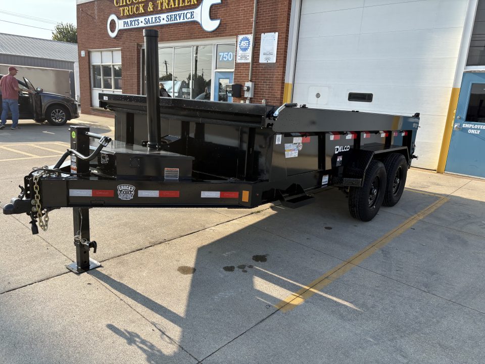 New 2026 Delco Trailers 83"X14' I BEAM DUMP TELESCOPIC Dump Trailer