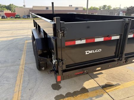 New 2026 Delco Trailers 83"X14' I BEAM DUMP TELESCOPIC Dump Trailer