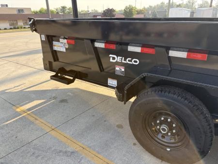 New 2026 Delco Trailers 83"X14' I BEAM DUMP TELESCOPIC Dump Trailer