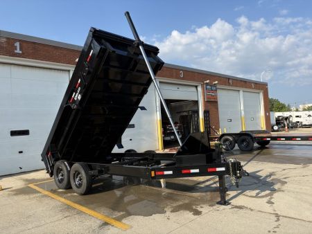 New 2026 Delco Trailers 83"X14' I BEAM DUMP TELESCOPIC Dump Trailer