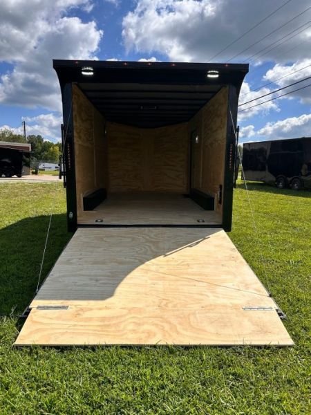 New 2026 8.5x16 Car Hauler-5200 Torsions- Charcoal poly- Enclosed Car Hauler